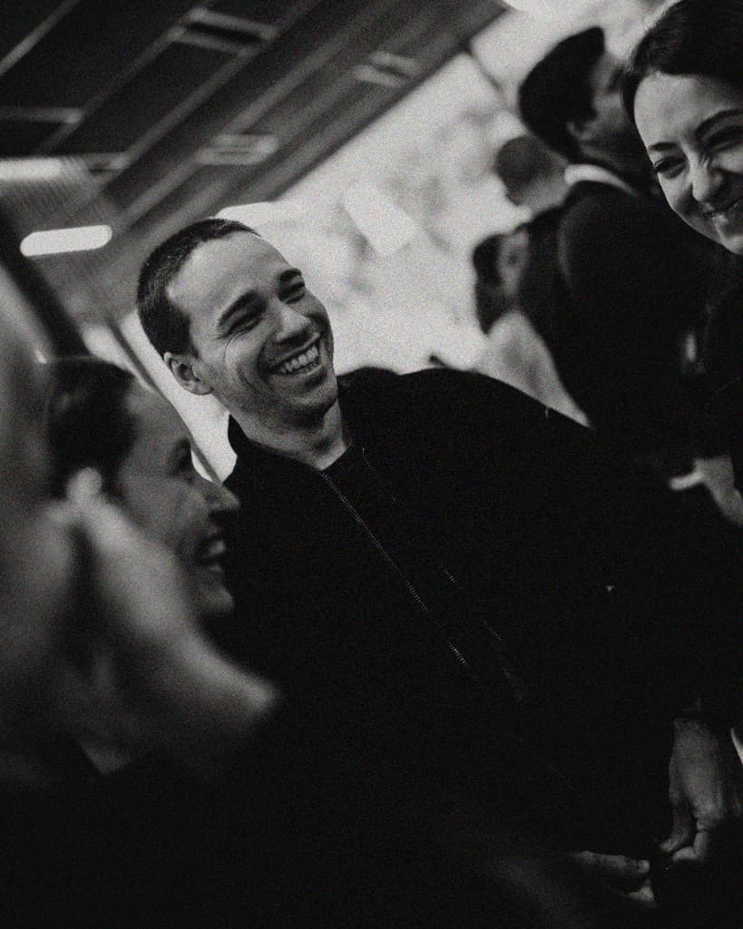 Resend crew members laughing together